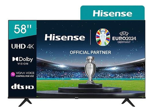 Smart Tv Hisense 58 58a64h 4k Vidaa