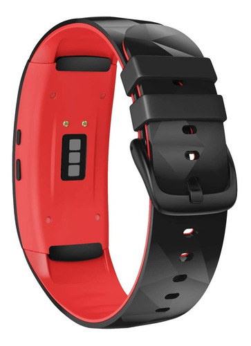 Malla Para Samsung Gear Fit2 Pro Negra / Roja (s) Notocity