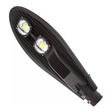 12  Pç Luminária Publica Led 100w Cob P/ Poste Branco Frio