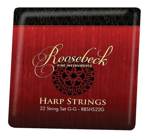 Cuerdas Para Arpas Nylon Roosebeck Harp String  G-g Set 22