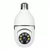 Câmera Segurança Lâmpada 360 Wifi Ip Full Hd Visão Noturna Inova