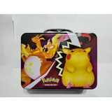 Lonchera Pikachu Pokemon Legendario Charizard Vmax Y Libreta