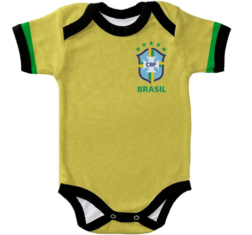 Pañalero Brazil, Mundial 2022 Qatar Jersey Bebé Neymar