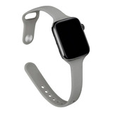 Correas De Silicona Para 42a45 Apple Watch Series Todas Slim