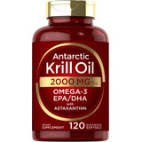 Óleo De Krill 2000mg 120gels - Importado Eua