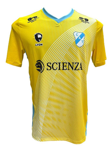 Camiseta De Temperley Copa Argentina 2024 Lyon Amarilla