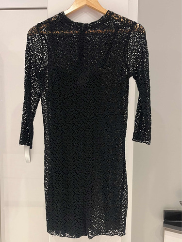 Vestido Bordado Con Enagua