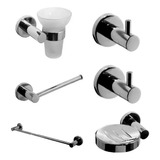 Set Accesorios Baño Hidromet Dynamic - 6 Piezas Kit