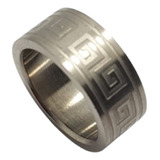 Anillo Acero Quirúrgico Para Hombre Estilo Griego Romminox