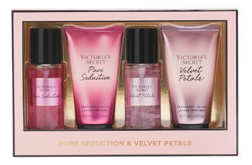 Set Victoria's Secret Pure Seduction Y Velvet Petals 