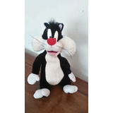 Gato Silvestre Muñeco Peluche Looney Tunes Warner 1994 35 Cm