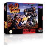 Wild Guns Strictly Limited P/super Nintendo/versão Americana