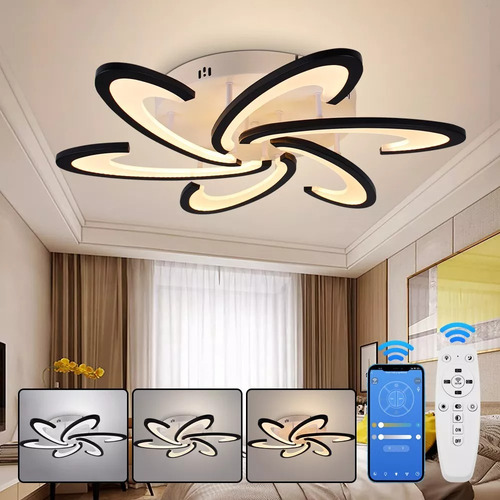 Lámpara De Techo Moderna Regulable Para Dormitorio Y Sala