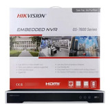 Hikvision Embedded Nvr Ds-7600 Series Con Disco Duro 2 Teras