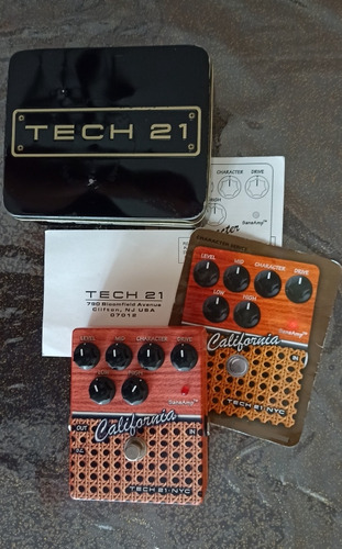 Tech 21 California Preamp Pedal Sansamp