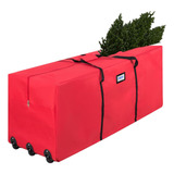 Bolsa De Almacenamiento Grande Para Árbol De Navidad Rojo