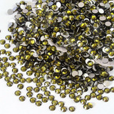 1440pzs Pedreria Cristal Diamantes Para Uñas Decoración Ss16 Color Olivino Ss16-3.8mm-4.0mm