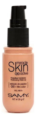 Maquillaje Hidratante Miracle Skin Q10 Active Tono Del Primer Extracto De Pepino
