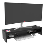 Suporte Monitor Mesa Desktop Setup Gamer 70x30x15cm