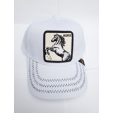 Gorra Goorin Bros Animales Caballo Blanco Napoleon White