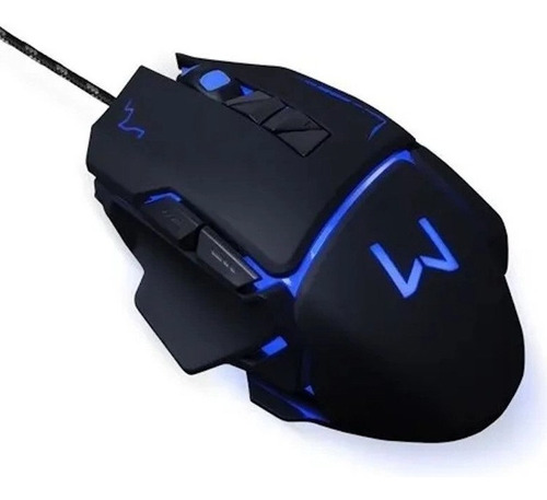 Mouse Gamer Warrior Ivor 3200dpi Pt - Multilaser