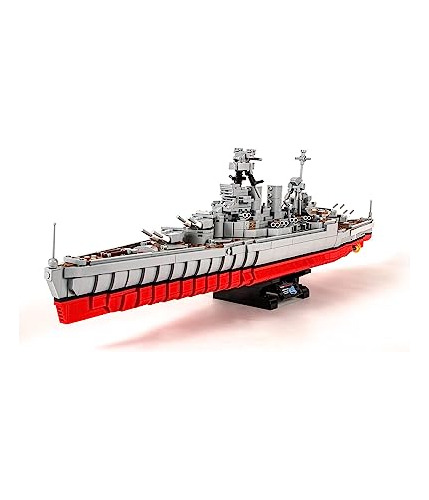 Dovob Military Hms Hood War Ship Building Blocks Kit, 1731 P