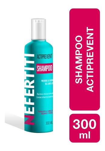 Shampoo Anticaida Del Cabello Actiprevent Nefertiti 300ml