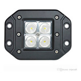 Pieza Faro Led Dually 16w Empotrable 4d Universal Jeep Rzr