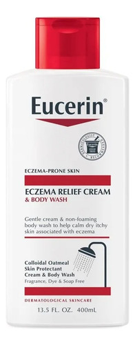  Eucerin Eczema Relief Body Wash Limpiador Corporal 400ml