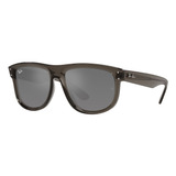 Gafas De Sol Boyfriend Reverse Grey Espejados Ray-ban Color Gris