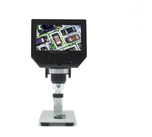 Microscópio Lcd 4.3 Full Hd 1080p Digital Portátil 1x À 600x