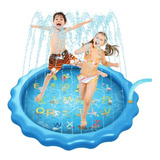  Alfombra Inflable Spray Agua Cojín Verano Niños 170 Cm Nove