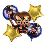 Set De Globos Harry Potter 5 Piezas