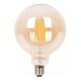 Ampolleta Led G80 Bola Globo Retro Vintage 6w E27 