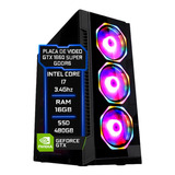 Pc Gamer Fácil Intel I7 16gb Ssd 480gb Gtx 1660 Super 6gb