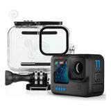 Case Caixa Estanque Para Gopro Hero 9/10/11/12 Black