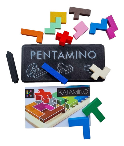 Juego Mesa Pentamino Katamino Ingenio Didáctico Puzle Tetris