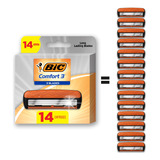 Bic Comfort 3 Cartuchos De Recambio De Maquinilla De Afeitar