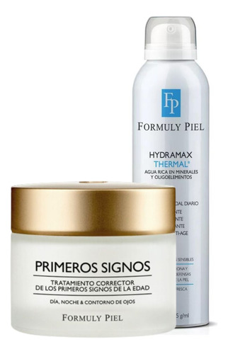 Kit Facial Formuly Agua Termal + Crema Hidratante Antiage
