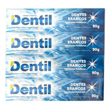 Kit 2 Creme Dental Dentil 90g Vegano Com Flúor Cruelty Free