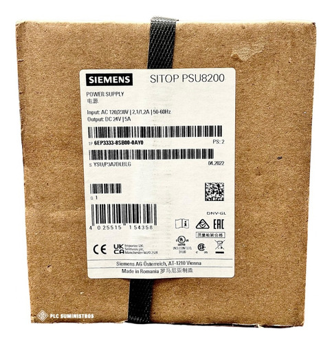 Siemens 6ep3333-8sb00-0ay0 Power Supply