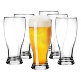 Set X6 Vasos Cerveceros Berlín En Vidrio De 480ml Citinova Color Transparente