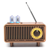 Colsur Altavoz Bluetooth Retro, Radio Vintage, Bajo, Conexió