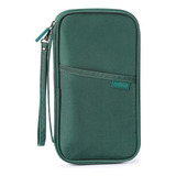 Cartera De Viaje Con Soporte For Pasaporte Familiar, Funda