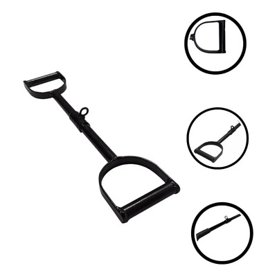 Puxador Barra Pulley Pegada Neutro Reto 60cm