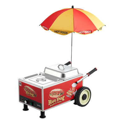 Carrito Para Cocinar Hot Dogs, 1200w, 30-100°c, Portátil Msi | Meses sin interés