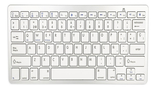 Teclas Portátiles Español Inalámbrico Bt Teclado Bt 3.0 78