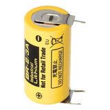 Bateria Lithium 3v Br-1/2aae2pn 03 Terminais Pci Panasonic