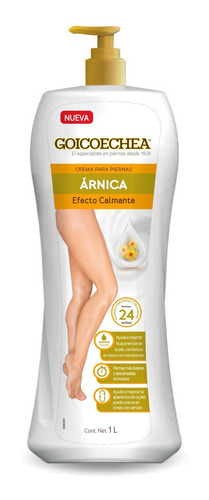 Goicoechea Crema Efecto Calmante Árnica 1 Litro