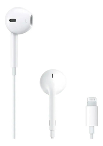 Audifonos Manos Libres Cable Con Conector Lightning iPhone